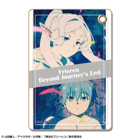 『葬送のフリーレン』レザーパスケース Ver.2 デザイン08(フリーレン&ヒンメル/B)【202509再販】